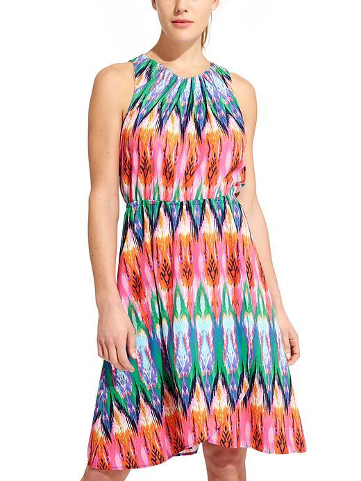 Athleta Womens Ikat Martinique Dress Size L - Multi