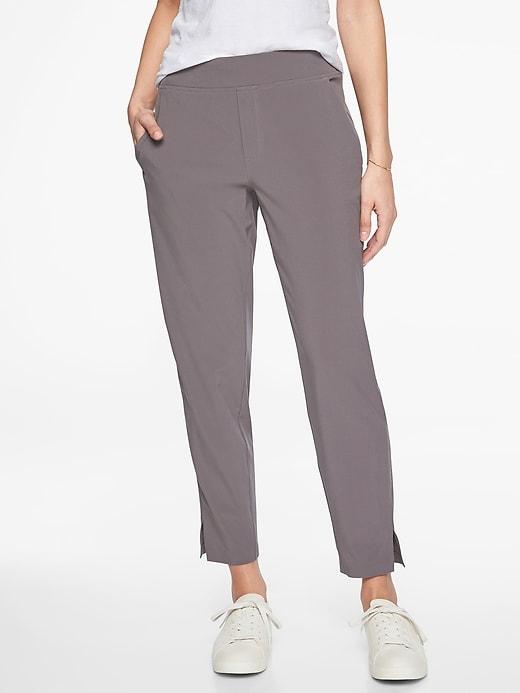 Athleta Womens Brooklyn Ankle Pant Silver Bells Size 4