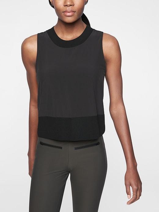 Athleta Womens Zephyr Shell Black Size Xl