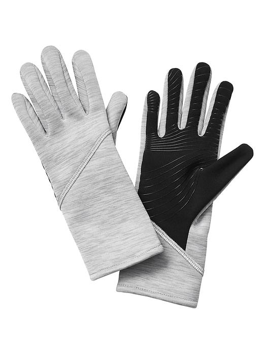 Athleta Womens Cold Weather Training Glove Grey Heather Size One Size