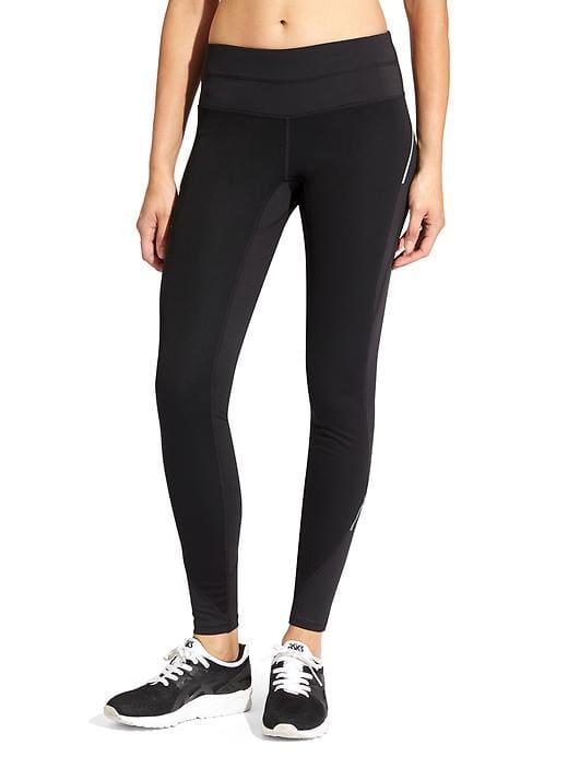 Athleta Womens Windy Peak Tight Size L - Black