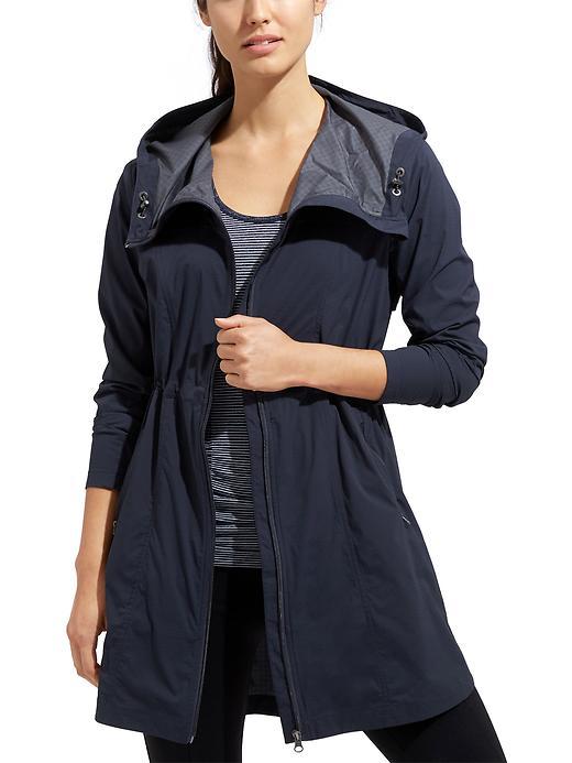 Athleta Womens Overcloud Jacket Size 1x Plus - Navy