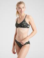 A-c Leopard Triangle Bikini Top