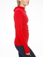 Athleta Womens Flurry Scuba Hoodie Long Sleeve Radiant Red Size Xs