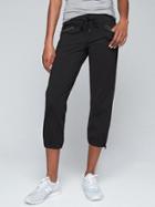 Athleta Womens Metro Slouch Capri Black Size Xs