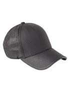 Athleta Womens Perforated Faux Leather Baseball Cap Black Size One Size