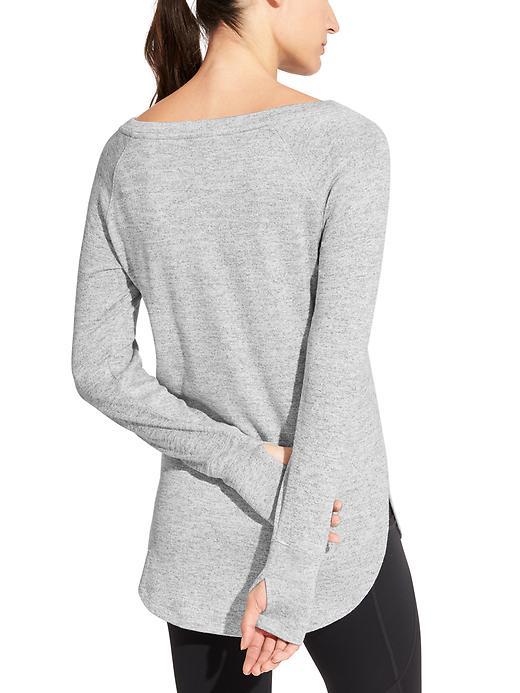 Athleta Womens Pose Top Size S - Light Grey