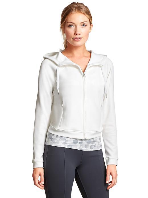 Athleta Womens Swerve Jacket Size L - White