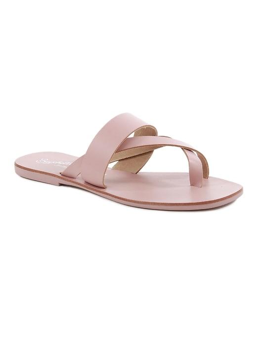 Athleta Womens Destiny Sandal By Seychelles Pink Size 11