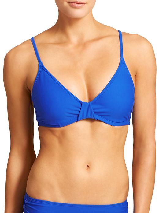 Athleta Womens Leila Bikini Size 32d/dd - Caspian Blue