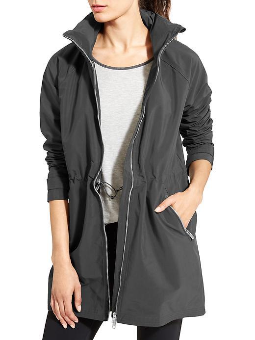Athleta Womens Misty Jacket Size 1x Plus - Flint Grey