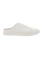 Womens Kinsley Lace Up Sneaker Mule Size 10 - White Leather
