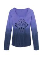 Athleta Womens Wilder Top Size Xs - Dress Blue Solstice