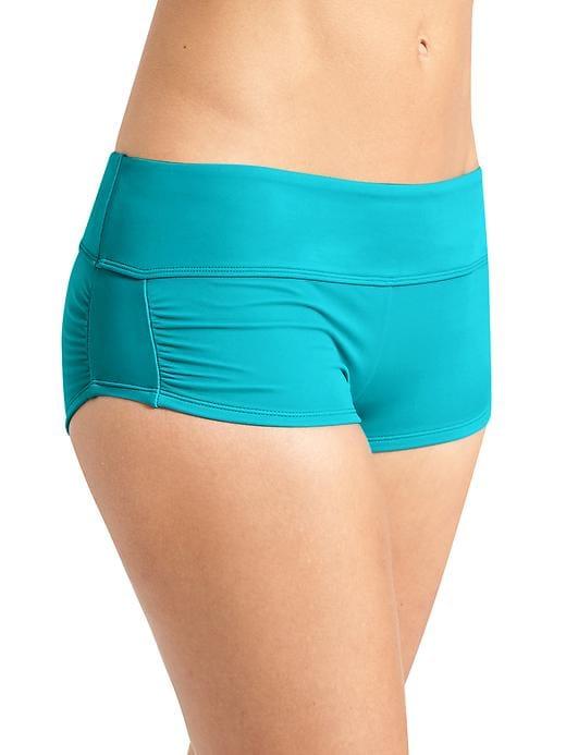 Athleta Womens Shirred Short Size M - Antilles Blue