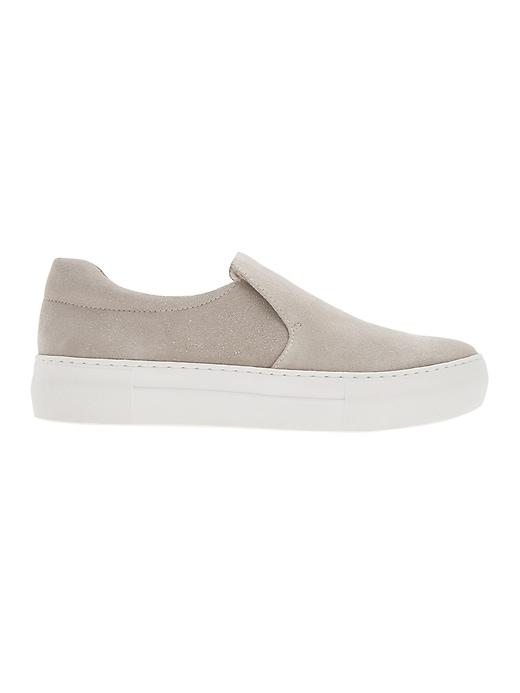 Athleta Womens Attire Suede By J/slides Grey Size 6