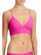 Athleta Womens Strappy Bikini Size L - Hot Pink