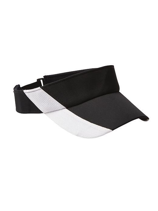 Athleta Womens Ultralite Visor Size One Size - Black/white