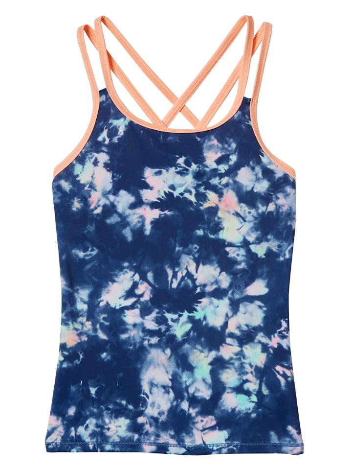 Athleta Girl Tide Dye Tankini Top