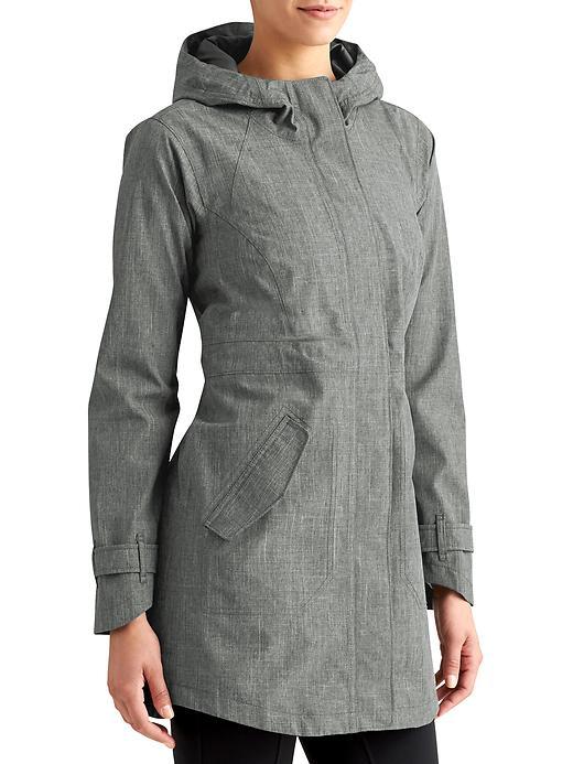 Athleta Womens Rainfall Jacket Size S - Jasper Green