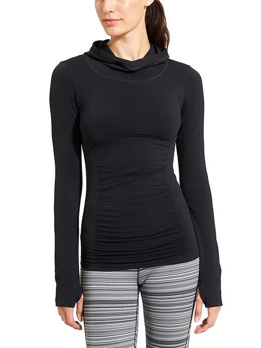 Athleta Womens Renew Radiance Hoodie Size L - Black