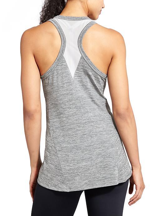 Athleta Womens Utopia Tank Size L - Grey Heather
