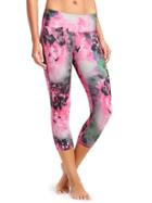 Athleta Womens Bloom Chaturanga Capri Size L - Black