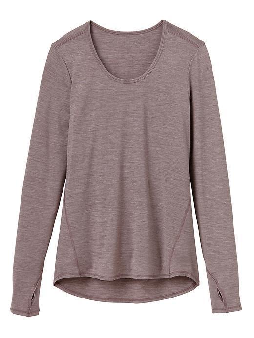 Athleta Odyssey Chi Top - Foxtail Taupe