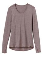 Athleta Odyssey Chi Top - Foxtail Taupe