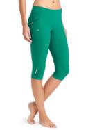 Athleta Womens Dobby Be Free Knicker Size L Tall - Jade Fountain