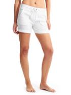 Athleta Womens Linen Short Size 0 - White
