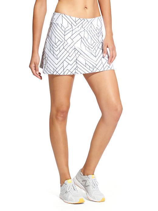 Athleta Womens Angular Sweet Sport Skort Active Size L - White