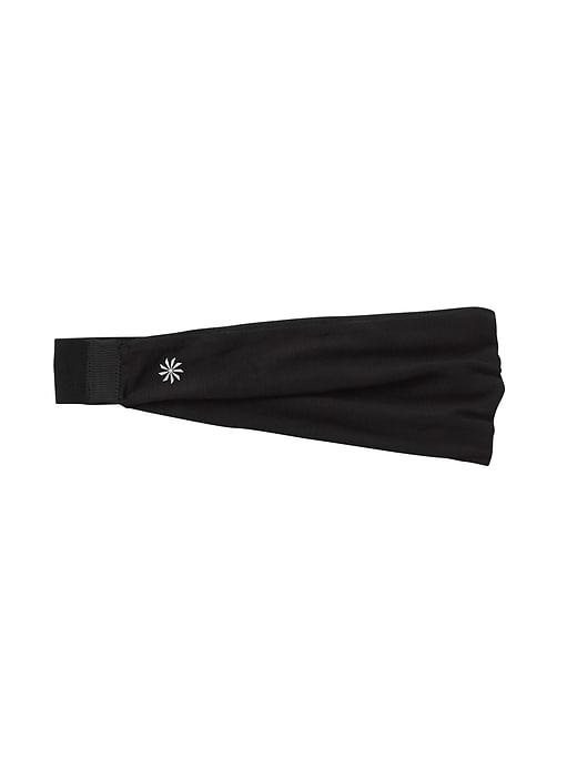 Athleta Womens Under Wraps Headband Black/black Size One Size