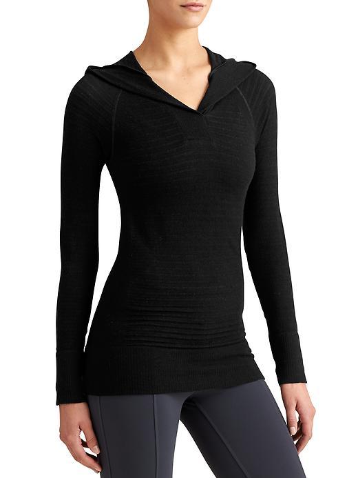 Athleta Womens Devotion Hoodie Size L - Black
