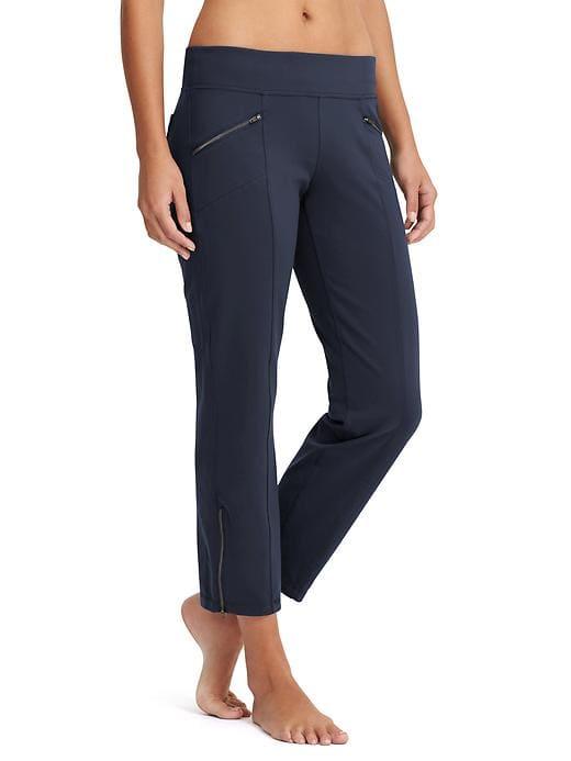 Athleta Womens Metro Straight Capri Navy Size Xxs