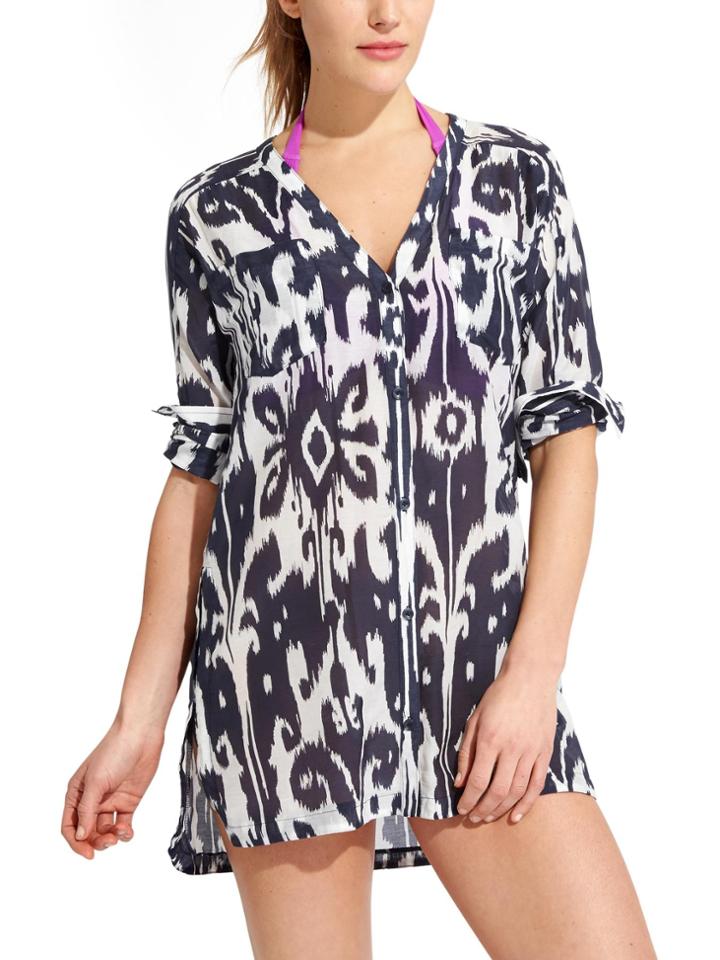 Ikat Bloom Kaftan