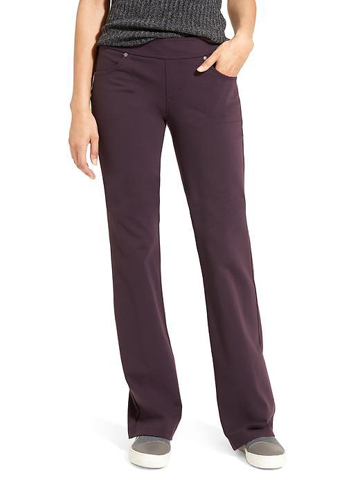 Athleta Womens Bettona Classic Pant Size L Tall - Wild Raisin