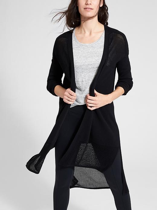 Athleta Womens Kahala Wrap Size L - Black