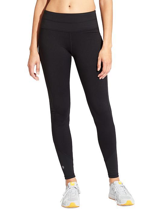 Athleta Womens Powder Peak Tight Size L Tall - Black