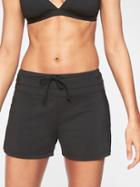 Athleta Womens Fun In The Sun Swim Short 2 Black Size S