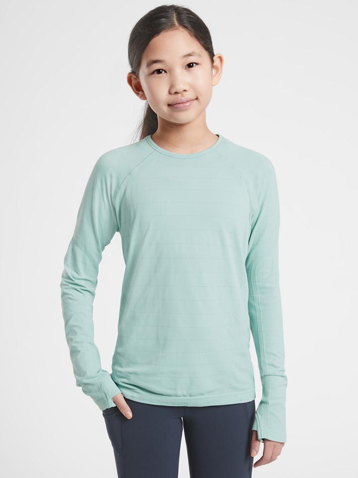 Athleta Girl Shimmer Power Up Top