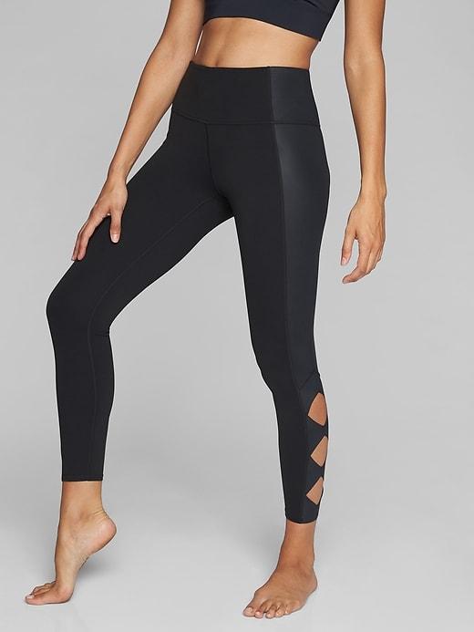 Athleta Womens Cobra Tight Black Size 2x