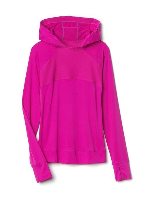 Athleta Swift Hoodie Size L/12 - Electric Fuchsia