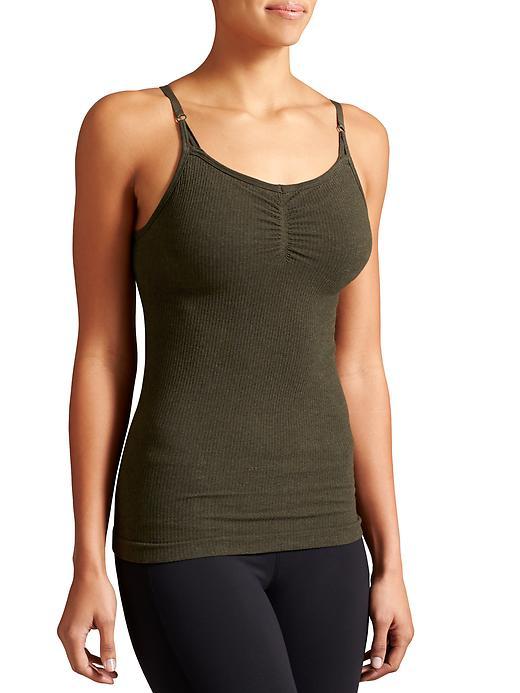 Athleta Womens Pure Cami Size L - Forest Green Heather