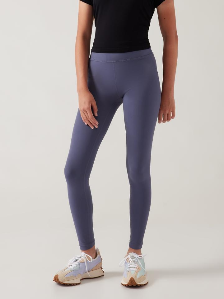 Athleta Girl High Rise Powervita Chit Chat Leggings