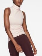 Athleta Womens Flurry Base Layer Tank Milkshake Pink Size Xs