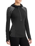 Athleta Womens Running Wild Hoodie 2.0 Dot Size L - Black