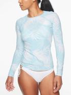 Athleta Womens Sandy Beach Rashguard Surf City Size L