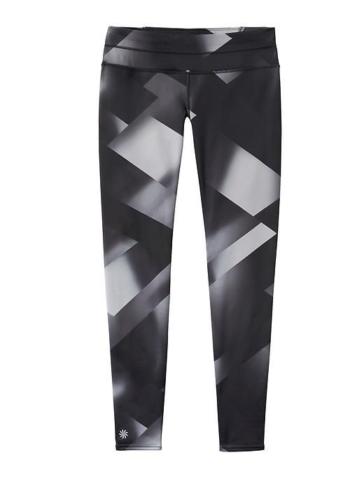 Athleta Womens Sonar Tight Magnetic Size L Tall - Black
