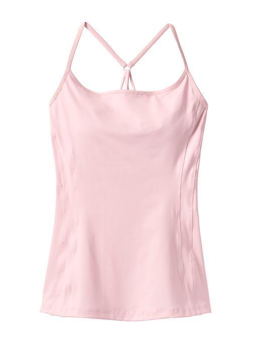 Athleta Womens Beloved Shine Tank Size L - Petal Pink