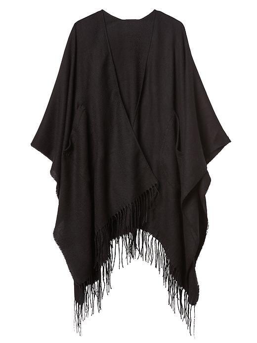 Athleta Womens Pocket Ruana Size One Size - Black